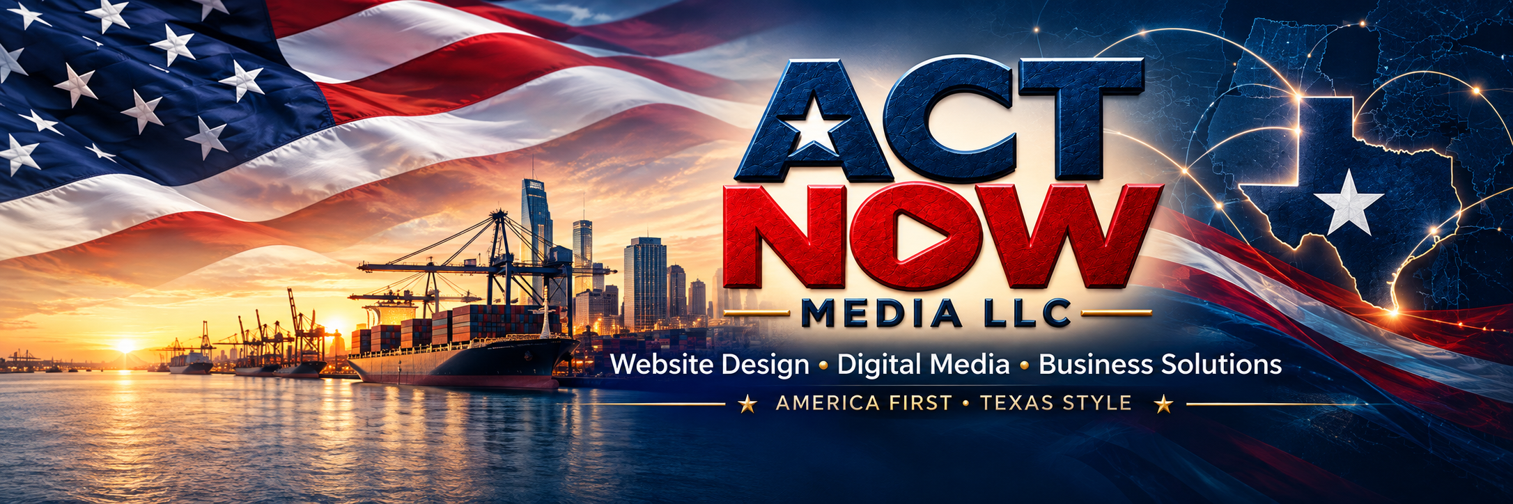 Act Now Media website design services and digital solutions for businesses